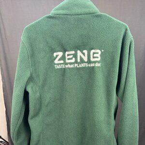 Green Full-Zip Fleece Jacket – ZENB Promo